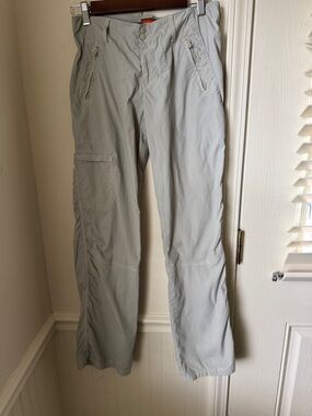 Merrell Light Gray Women’s Hiking Cargo Pants Size 4